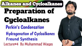 Preparation of CycloalkanesPerkins CondensationFrom Hydrogenation of Alkenens Preparationalkanes [upl. by Neelav]