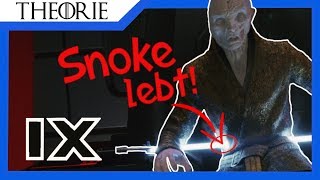 Warum SNOKE noch LEBT Star Wars 9 THEORIE Deutsch [upl. by Tania346]