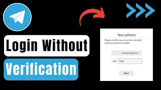 How to Login Telegram Without Verification Code [upl. by Yerffoeg]