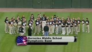 Official Video Bernotas Band performing the National Anthem [upl. by Ailhad572]