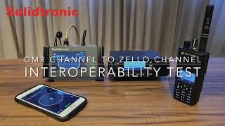 DMR Channel to Zello Channel Interoperability Test [upl. by Inaja]