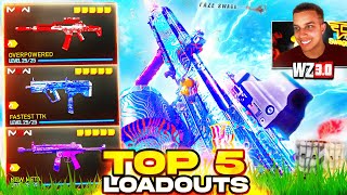 TOP 5 NEW META LOADOUTS in Warzone After Update Best Class Setups [upl. by Elodea332]