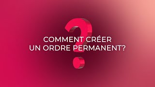 Belfius Mobile  Comment créer un ordre permanent [upl. by Charyl775]