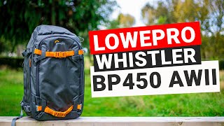 LOWEPRO Whistler BP450 AWII Review [upl. by Refotsirhc852]