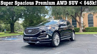 2022 Ford Edge Titanium TEST DRIVEFULL REVIEW [upl. by Iorio348]