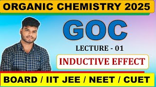 COMPLETE GOC  01  ORGANIC CHEMISTRY 2025  STATE BOARD  CBSE IIT JEE  NEET  CUET [upl. by Bondy6]