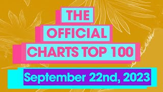 Top Singles UK 22nd September 2023 [upl. by Enibas335]