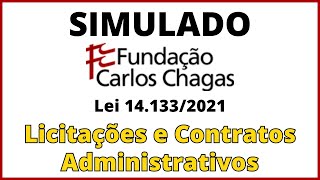 SIMULADO Lei 141332021  Lei de Licitações e Contratos Administrativos  Banca FCC [upl. by Griseldis]