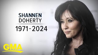 Shannen Doherty dies at 53 after breast cancer battle [upl. by Zrike88]