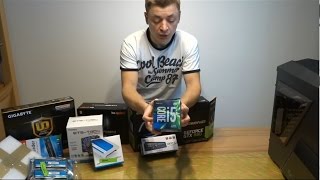 Сборка игрового ПК компьютера с коротким обзором компонентов GAMING PC [upl. by Frederico]