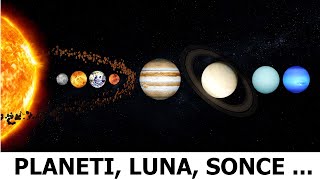 PLANETI LUNA SONCE VESOLJE [upl. by Eednyl]