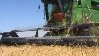 Farming in Canada 2011 seeding  harvesting Family Michaelsen [upl. by Madox799]