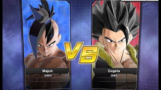 Xenoverse 2  Requested match PC Majub DBH vs Gogeta DBS [upl. by Anirahs]