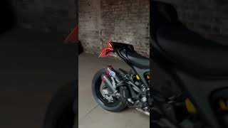 2023 Ducati Monster 937  Termignoni race exhaust [upl. by Aihsotan252]