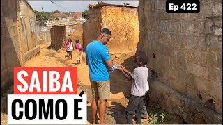 A REALIDADE dos BAIRROS em ANGOLA 🇦🇴 [upl. by Ellemrac655]