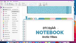 How to Use a PDF Planner in OneNote [upl. by Anialad]