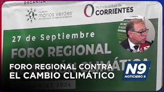 FORO REGIONAL CONTRA EL CAMBIO CLIMÁTICO  NOTICIERO 9 [upl. by Otreblon]