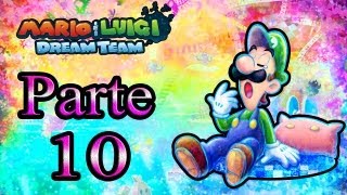 Lets Play Mario amp Luigi Dream Team  Parte 10 [upl. by Ardyth]