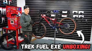 Trek Fuel EXe EMTB Unboxing amp First Impressions  Cycle Technology [upl. by Jain]