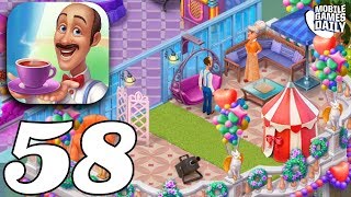 HOMESCAPES Story Walkthrough Gameplay Part 58  Party Room iOS Android [upl. by Moorish]