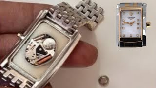 How To Change Battery LONGINES Watch  longines watch battery replacement [upl. by Imas]