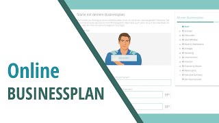 Businessplan online erstellen  mit dem Unternehmerheld [upl. by Lurline135]