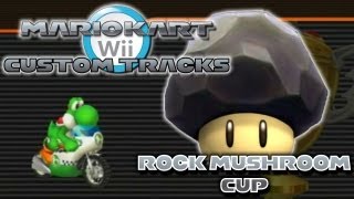 Mario Kart Wii Custom Tracks  Rock Mushroom Cup [upl. by Odlanar]