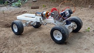 homemade rc trx4 driving testing in off road [upl. by Janik107]