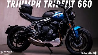 2025 Triumph Trident 660 A Refined RetroModern Ride for 2025  New Standard for TripleCylinder [upl. by Possing]