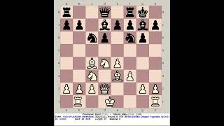 Predojevic Borki vs Nikolic Milos  Yugoslavia Chess U18 54th 2002 Obrenovac [upl. by Attenol260]