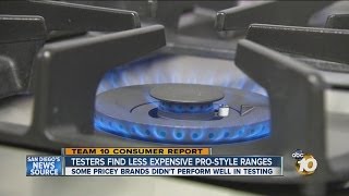 Consumer Reports compares lowcost prostyle ranges against bigname brands [upl. by Conlen]