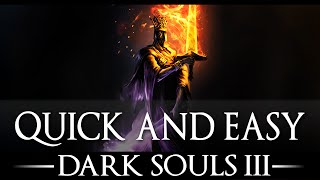 Pontiff Sulyvahn in 30 Seconds  No Damage  Boss Guide  Dark Souls 3  Cheese Strategy [upl. by Tor921]