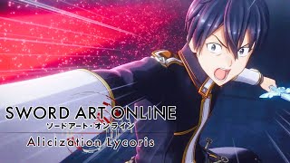 SAO Alicization lycoris All dual wield Sword Skills [upl. by Recha]