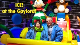 ICE Christmas at Gaylord National Resort in Washington DC [upl. by Dionis]