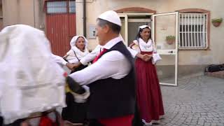 Vagha Arbëria crotonese Shën Kolli San Nicola dell’Alto Il ballo tondo antico ballo arbëresh [upl. by Ennaillij547]