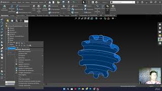 SolidWorks Engranaje Explicacion Operaciones [upl. by Gilbart]