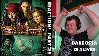 Pirates of the Caribbean Dead Mans Chest Reaction Part 2 BARBOSSA IS ALIVE [upl. by Brower]