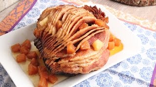 Pineapple Brown Sugar Slow Cooker Ham  Episode 1147 [upl. by Terrena864]