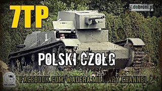 7TP Czołg Polski quot7 Ton Polskiquot Polish Tank 1935  1939 HQ [upl. by Haelhsa]