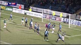 Wycombe Wanderers vs Plymouth Argyle  League Two 201314 [upl. by Emmeram186]