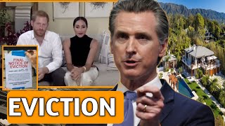 MOVING OUT Harry and Meghans Montecito Mansion Sees Moving TrucksAre They EVICTED [upl. by Snevets346]