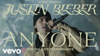 Justin Bieber  Anyone Official Live Performance  Vevo [upl. by Htiekel601]