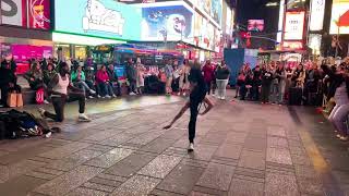 Times Square Live street show 4k [upl. by Remliw]