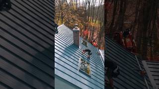 Most satisfying 😁😃 Unique style roofing installation 🥰🤩😍shortstrendingfunny roof construction [upl. by Maryl773]