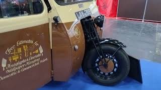 Reliant Regent van a lovely example at the restoration show NEC a very rare classic van nowadays [upl. by Tsiuqram836]