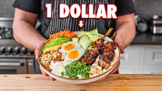 The 1 Dollar Healthy Rice Bowl [upl. by Yesnel]