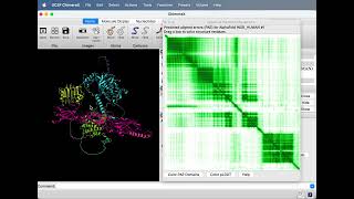 How to show AlphaFold error estimates with ChimeraX [upl. by Carder809]