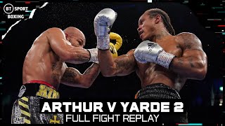 Lyndon Arthur v Anthony Yarde 2  Revenge for Yarde  FullFight Replay [upl. by Etz]