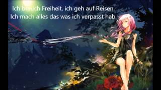 Nightcore  Au Revoir Lyrics [upl. by Kermie]