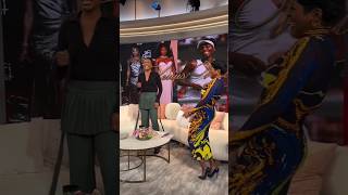 Venus Williams Dances on the Tamron Hall Show [upl. by Linnell768]